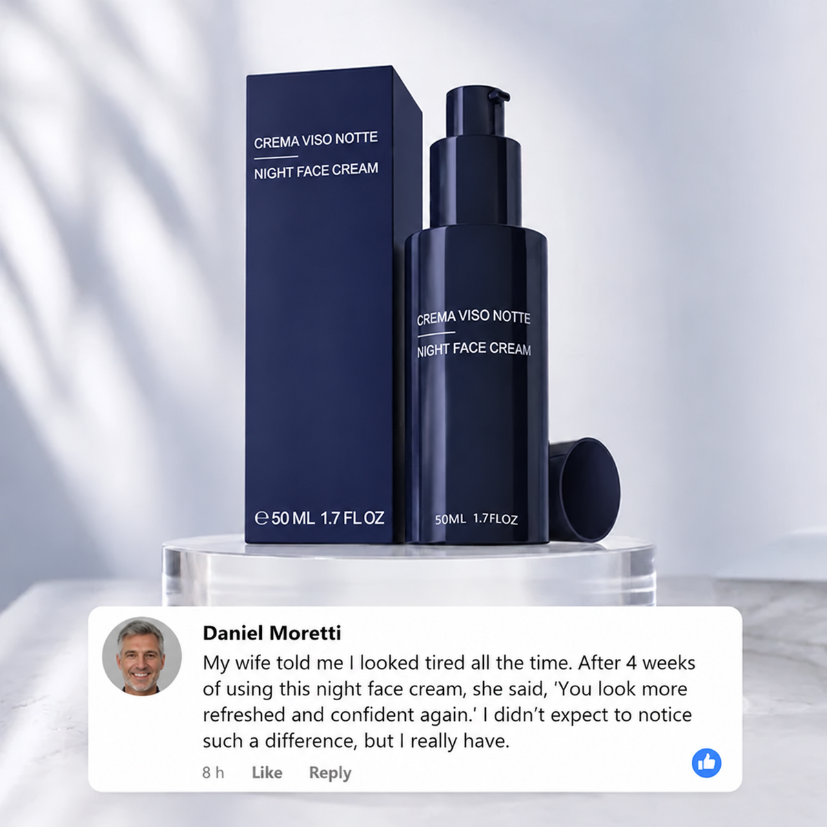 AntiAge Night Cream: Firms Your Neck While You Sleep