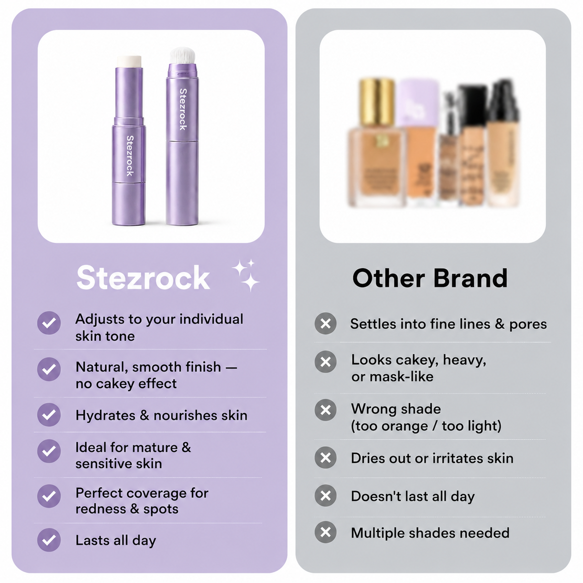 💖Trusted-by-over-50-000-women💖 The stick that makes mature skin glow again