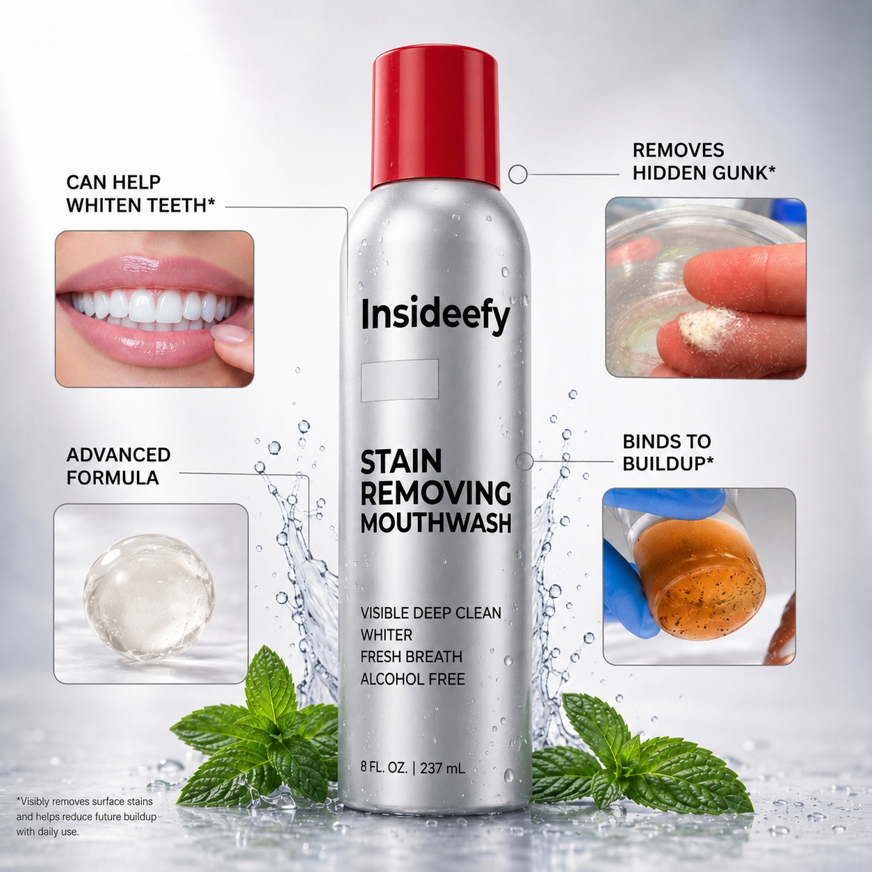Insideefy™Stain Correct Mouthwash