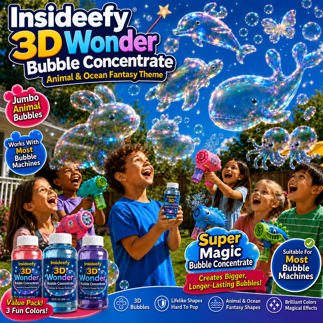 How to mix and use bubble concentrate