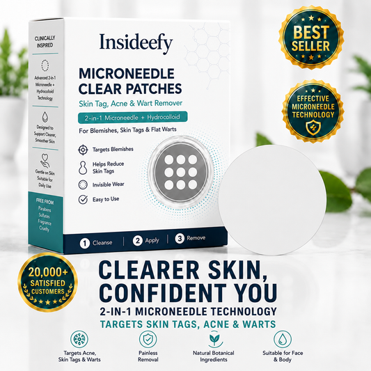 ✨✨Insideefy®2-in-1 Microneedle & Hydrocolloid Patch🍀