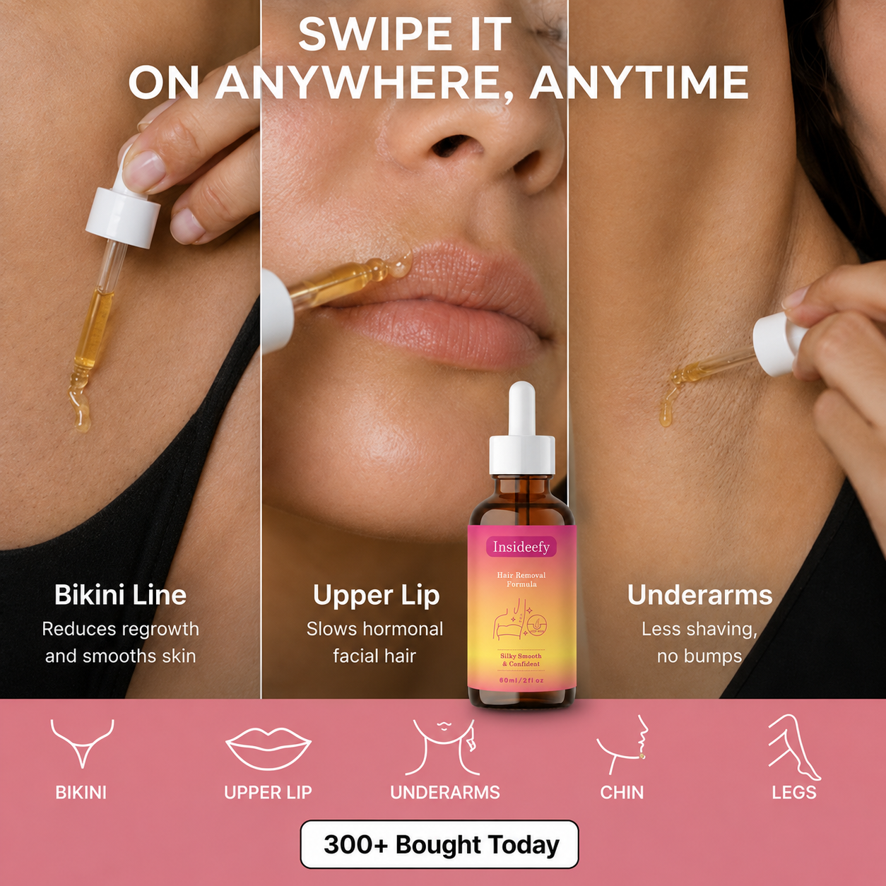 Insideefy-Hair Reduction Oil