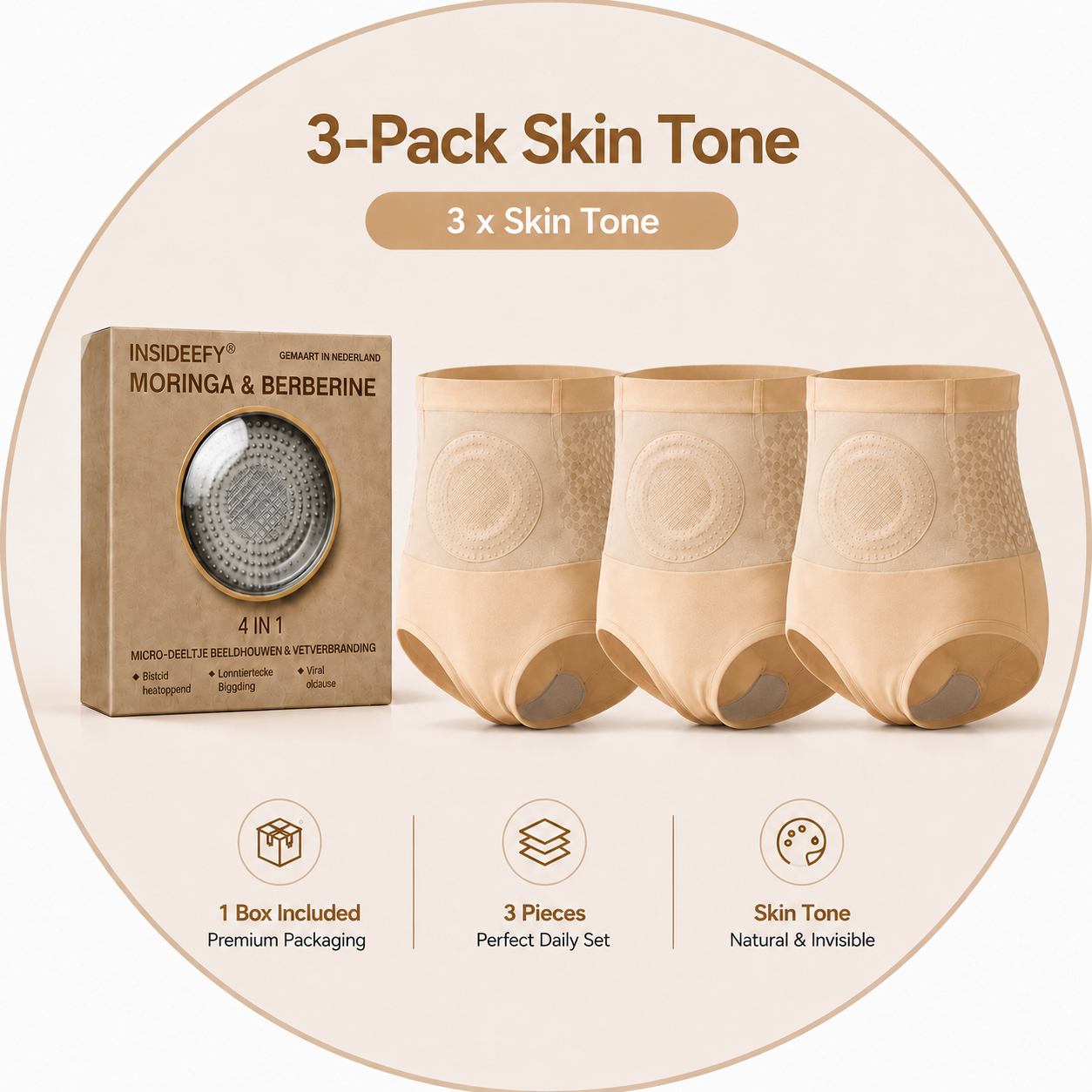 3-Pack Skin Tone