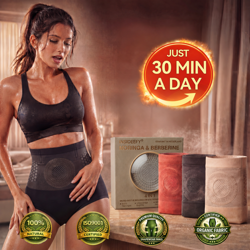 INSIDEEFY® 2026 NEW RELEASE Moringa & Berberine 4-In-1 Fat-Burn Shorts