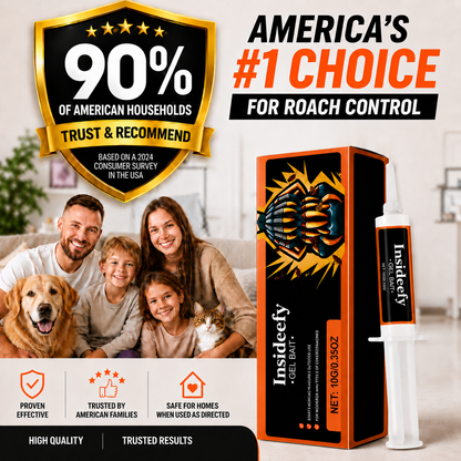 Insideefy®💥2026 Upgraded Formula] Professional Cockroach Gel Bait – Eliminates Entire Nest