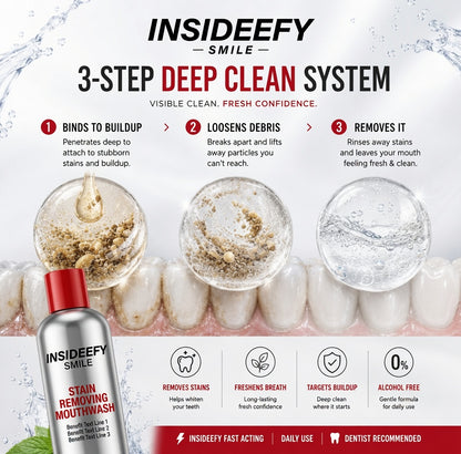 Insideefy™Stain Correct Mouthwash